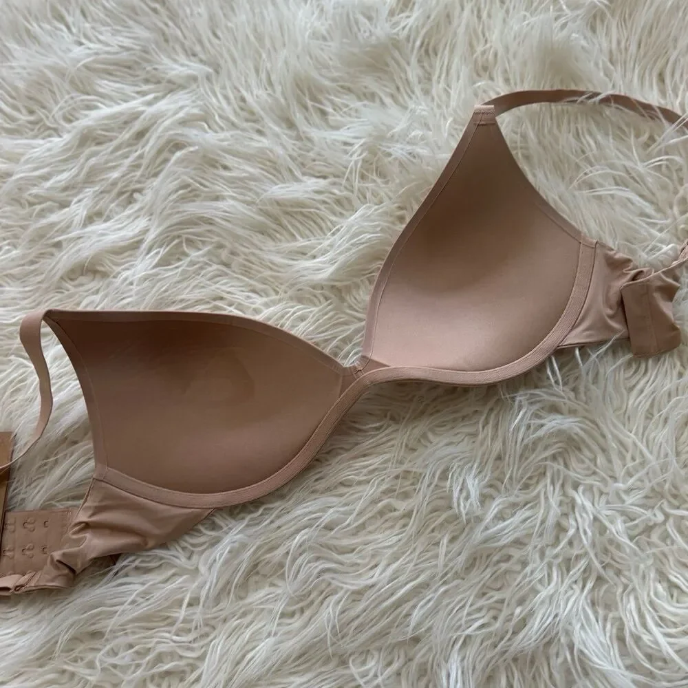 Skims Wireless Super Push up Bra Clay Size 32DDD - Picture 6 of 6